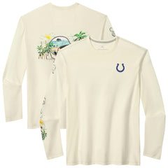 Indianapolis Colts Tommy Bahama Oasis Endzone Lux Long Sleeve T-Shirt
