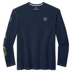 Dallas Cowboys Tommy Bahama Oasis Endzone Lux Long Sleeve T-Shirt