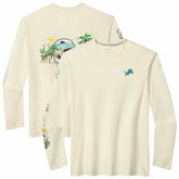 Detroit Lions Tommy Bahama Oasis Endzone Lux Long Sleeve T-Shirt
