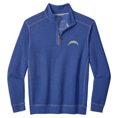 Los Angeles Chargers Tommy Bahama Sport Tobago Half-Zip Pullover