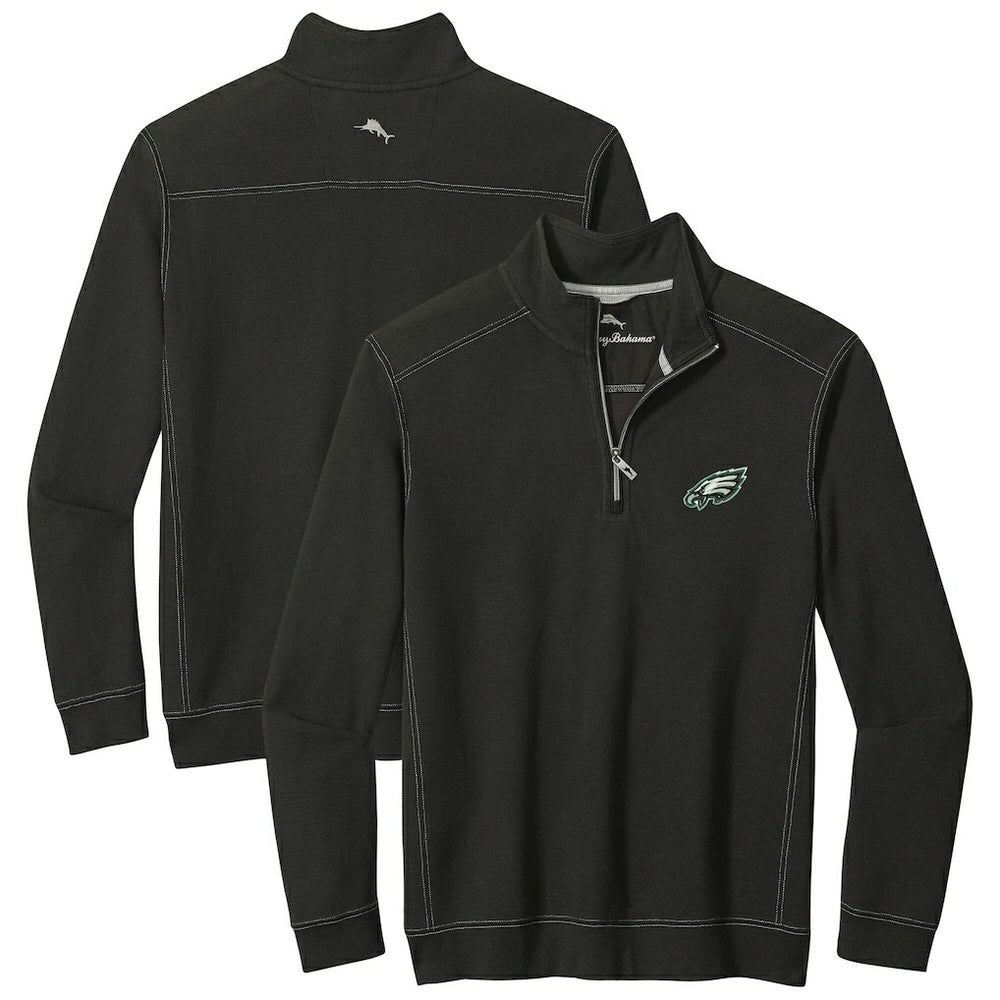 Philadelphia Eagles Tommy Bahama Sport Tobago Half-Zip Pullover