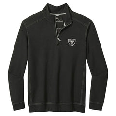 Las Vegas Raiders Tommy Bahama Sport Tobago Half-Zip Pullover