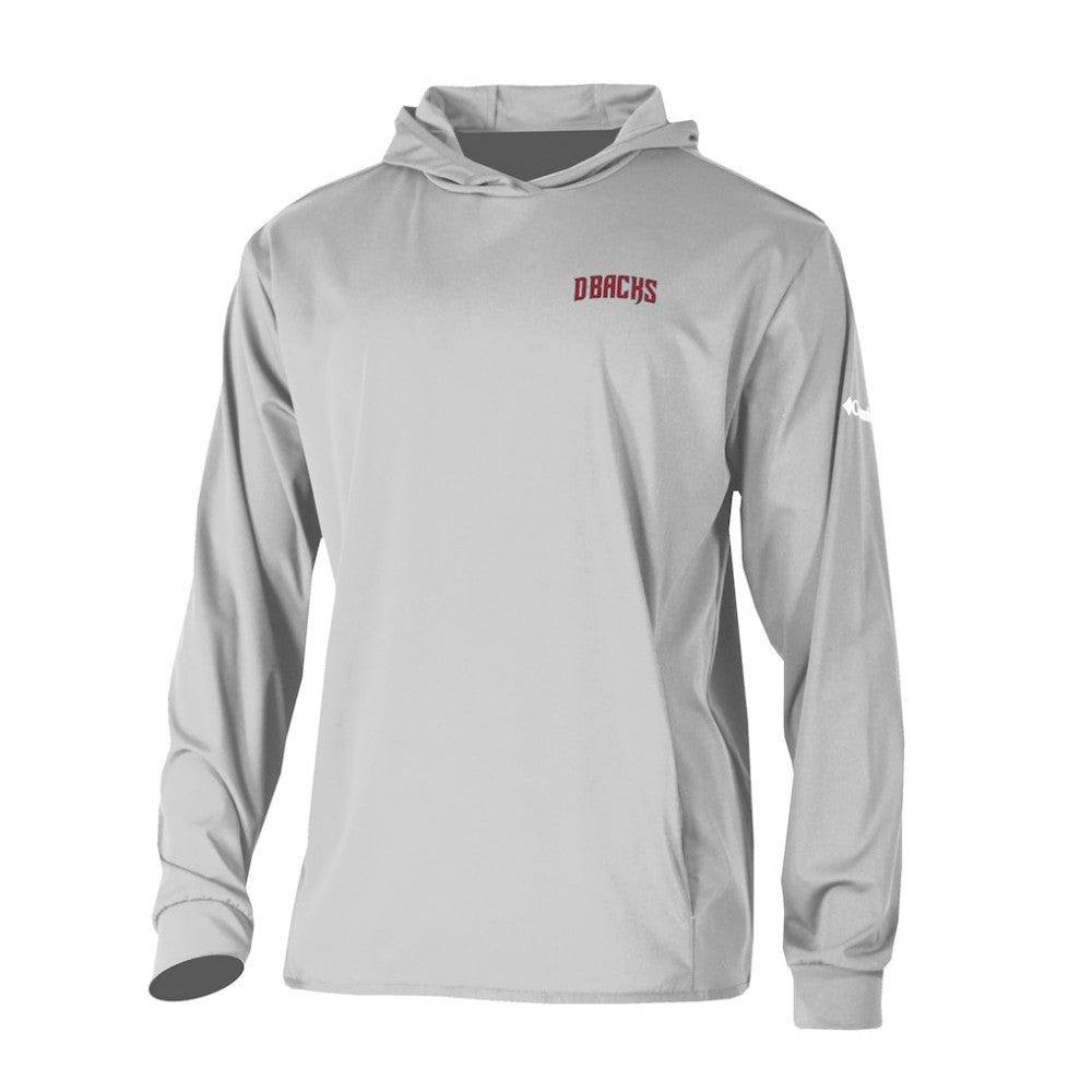 Arizona Diamondbacks Columbia Long Drive Pullover Hoodie | MLB For sale