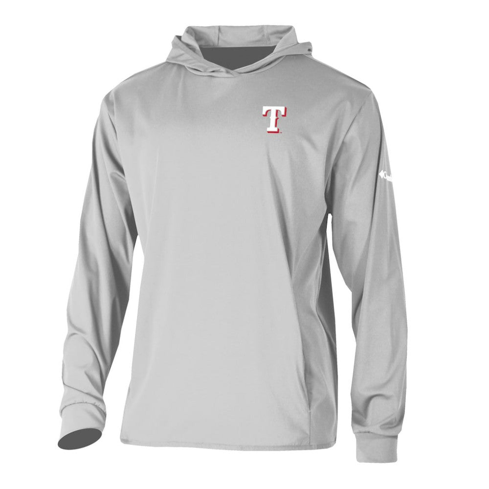 Texas Rangers Columbia Long Drive Pullover Hoodie | MLB Sale