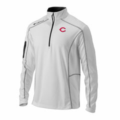 Cincinnati Reds Columbia Omni-Wick Shotgun Quarter-Zip Pullover | MLB For sale