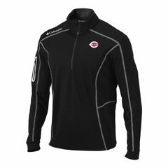Cincinnati Reds Columbia Omni-Wick Shotgun Quarter-Zip Pullover | MLB Outlet