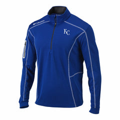 Kansas City Royals Columbia Omni-Wick Shotgun Quarter-Zip Pullover | MLB Discount