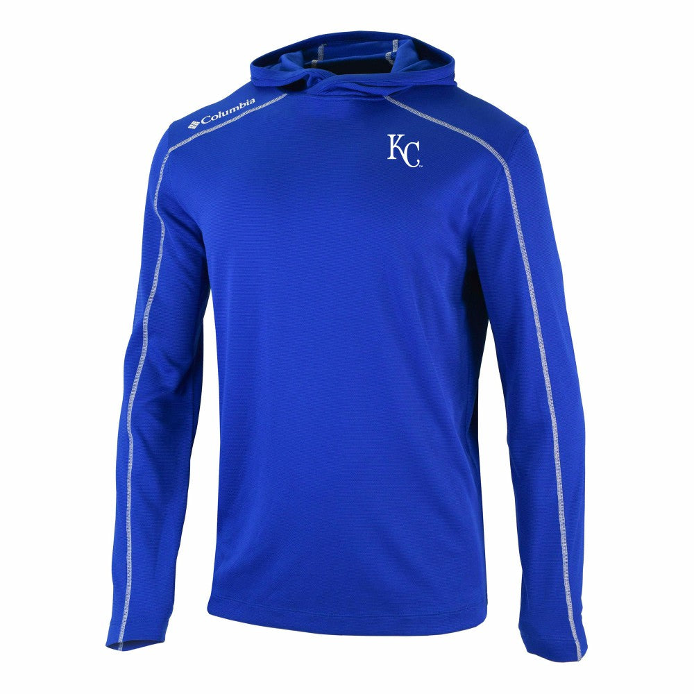 Kansas City Royals Columbia Omni-Wick Shotgun Pullover Hoodie | MLB For sale