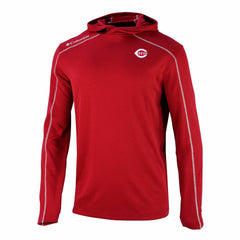Cincinnati Reds Columbia Omni-Wick Shotgun Pullover Hoodie | MLB New