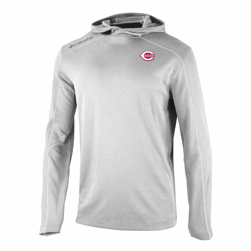 Cincinnati Reds Columbia Omni-Wick Shotgun Pullover Hoodie | MLB US