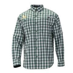 Athletics Columbia Super Tamiami Omni-Shade Long Sleeve Button-Down Shirt | MLB Discount