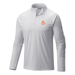 Baltimore Orioles Columbia Terminal Tackle Omni-Wick Raglan Quarter-Zip Pullover | MLB Discount