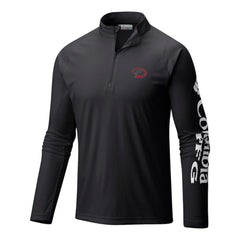 Arizona Diamondbacks Columbia Terminal Tackle Omni-Wick Raglan Quarter-Zip Pullover | MLB US
