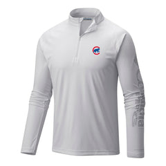 Chicago Cubs Columbia Terminal Tackle Omni-Wick Raglan Quarter-Zip Pullover | MLB Discount