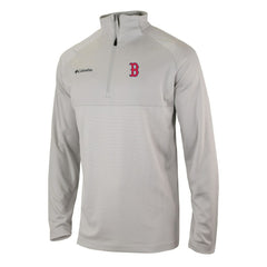 Boston Red Sox Columbia Omni-Wick Raglan Rockin' It Quarter-Zip Pullover | MLB US