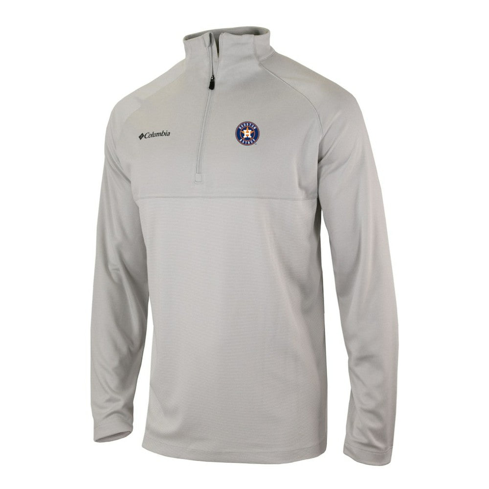 Houston Astros Columbia Omni-Wick Raglan Rockin' It Quarter-Zip Pullover | MLB Discount