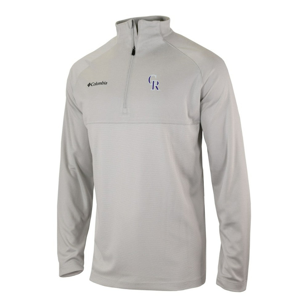 Colorado Rockies Columbia Omni-Wick Raglan Rockin' It Quarter-Zip Pullover | MLB Sale