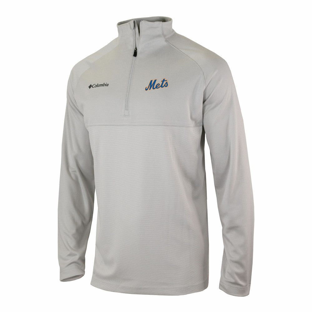 New York Mets Columbia Omni-Wick Raglan Rockin' It Quarter-Zip Pullover | MLB Online