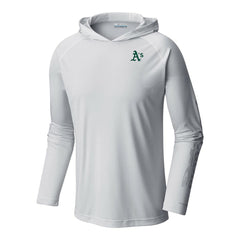 Athletics Columbia Terminal Tackle Omni-Shade Pullover Hoodie | MLB Online