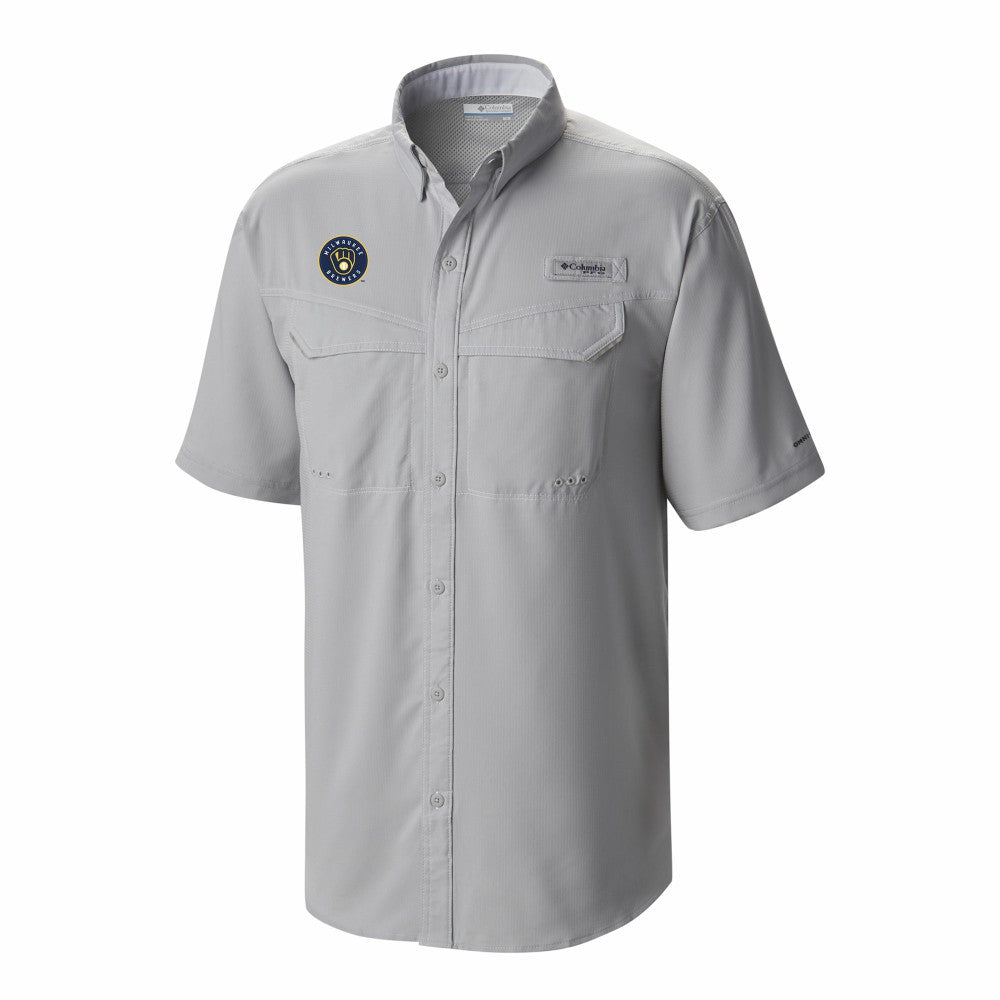 Milwaukee Brewers Columbia Omni-Wick Low Drag Offshore Button-Up Shirt | MLB Near me