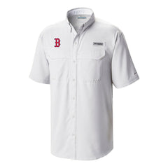 Boston Red Sox Columbia Omni-Wick Low Drag Offshore Button-Up Shirt | MLB US