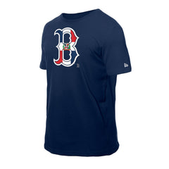 Boston Red Sox New Era Dominican Republic Flag Logo T-Shirt | MLB Near me