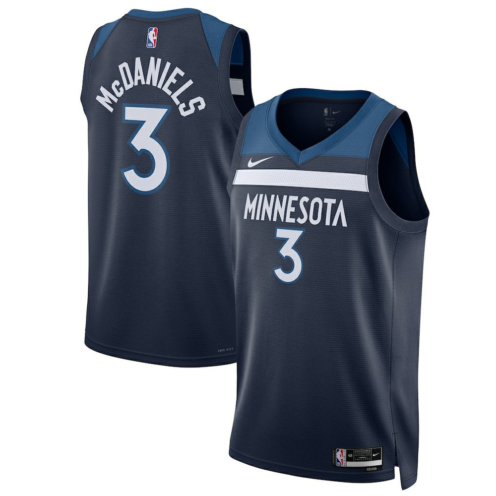 Jaden McDaniels Minnesota Timberwolves Unisex Swingman Player Jersey For Sale