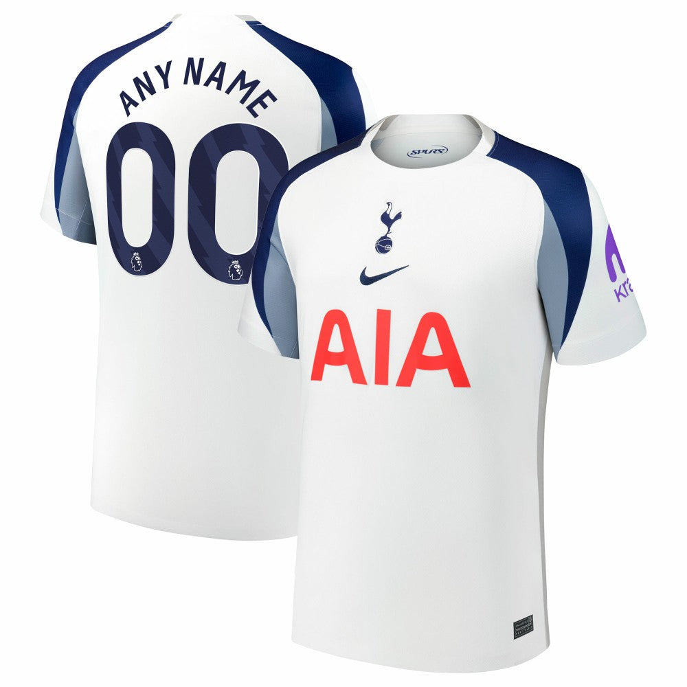 Tottenham Hotspur 2025/26 Home Replica Custom Jersey White - Nike