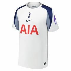 Tottenham Hotspur Youth 2025/26 Home Replica Custom Jersey White - Nike