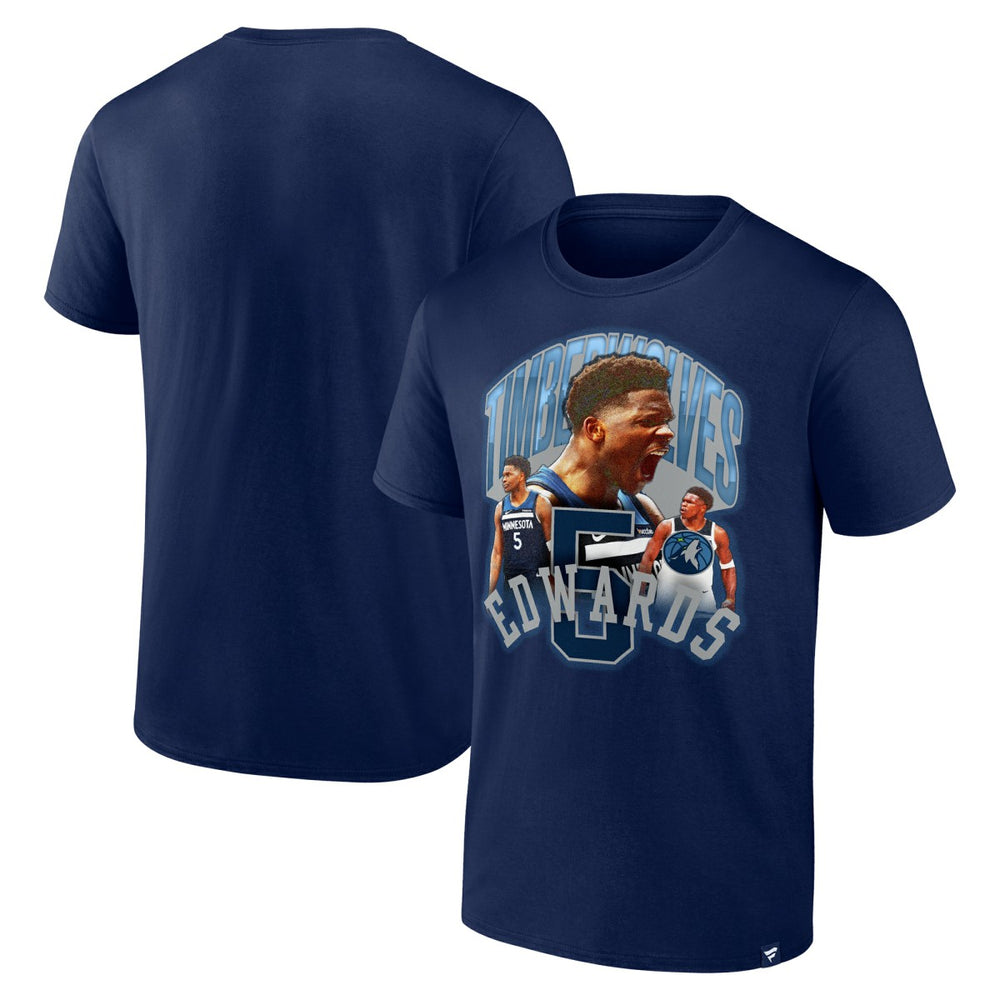Anthony Edwards Minnesota Timberwolves Notorious 4.0 T-Shirt For Sale