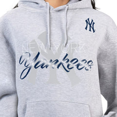 New York Yankees G-III 4Her by Carl Banks Women's Shadow Logo Graphic Pullover Hoodie | MLB On Sale