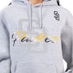 San Diego Padres G-III 4Her by Carl Banks Women's Shadow Logo Graphic Pullover Hoodie | MLB Online
