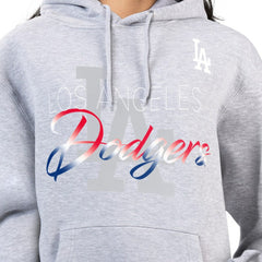 Los Angeles Dodgers G-III 4Her by Carl Banks Women's Shadow Logo Graphic Pullover Hoodie | MLB New
