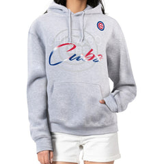 Chicago Cubs G-III 4Her by Carl Banks Women's Shadow Logo Graphic Pullover Hoodie | MLB For sale