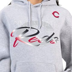 Cincinnati Reds G-III 4Her by Carl Banks Women's Shadow Logo Graphic Pullover Hoodie | MLB Online