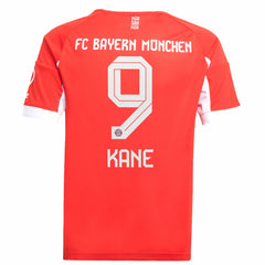 Harry Kane Bayern Munich Youth 2025/26 Home Replica Jersey Red - Adidas