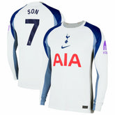 Son Heung-Min Tottenham Hotspur 2025/26 Home Replica Long Sleeve Jersey White - Nike