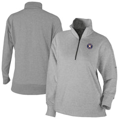 Houston Astros Columbia Women's Birchwood Hills Quarter-Zip Pullover | MLB Discount