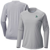 Athletics Columbia Tidal Tee II Long Sleeve T-Shirt | MLB Online