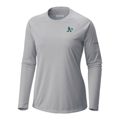 Athletics Columbia Tidal Tee II Long Sleeve T-Shirt | MLB Online