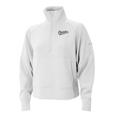 Baltimore Orioles Columbia Women's Wickhams Hills Raglan Omni-Wick Quarter-Zip Pullover | MLB US