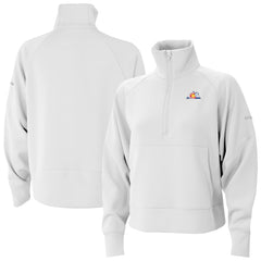 Colorado Rockies Columbia Women's Wickhams Hills Raglan Omni-Wick Quarter-Zip Pullover | MLB US