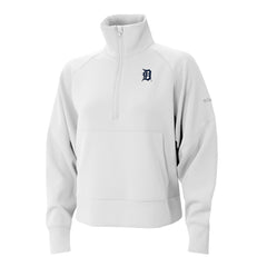 Detroit Tigers Columbia Women's Wickhams Hills Raglan Omni-Wick Quarter-Zip Pullover | MLB Online