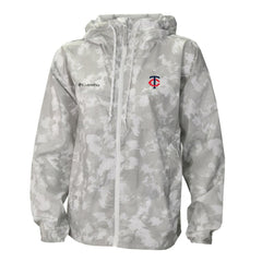 Minnesota Twins Columbia Women's Flash Challenger Full-Zip Hoodie Windbreaker Jacket | MLB New