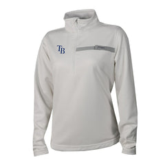 Tampa Bay Rays Columbia Women's Skiff Guide Fleece Half-Zip Pullover Jacket | MLB US