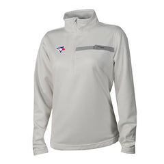 Toronto Blue Jays Columbia Women's Skiff Guide Fleece Half-Zip Pullover Jacket | MLB For sale