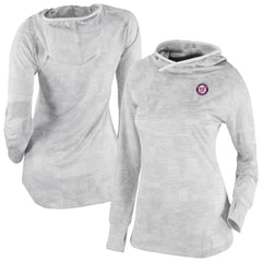 Washington Nationals Columbia Women's Omni-Wick Sunday Ball Raglan Pullover Hoodie | MLB Discount