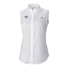 Toronto Blue Jays Columbia Women's Tamiami Sleeveless Shirt | MLB US