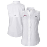 Los Angeles Angels Columbia Women's Tamiami Sleeveless Shirt | MLB Online
