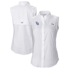Tampa Bay Rays Columbia Women's Tamiami Sleeveless Shirt | MLB Shop